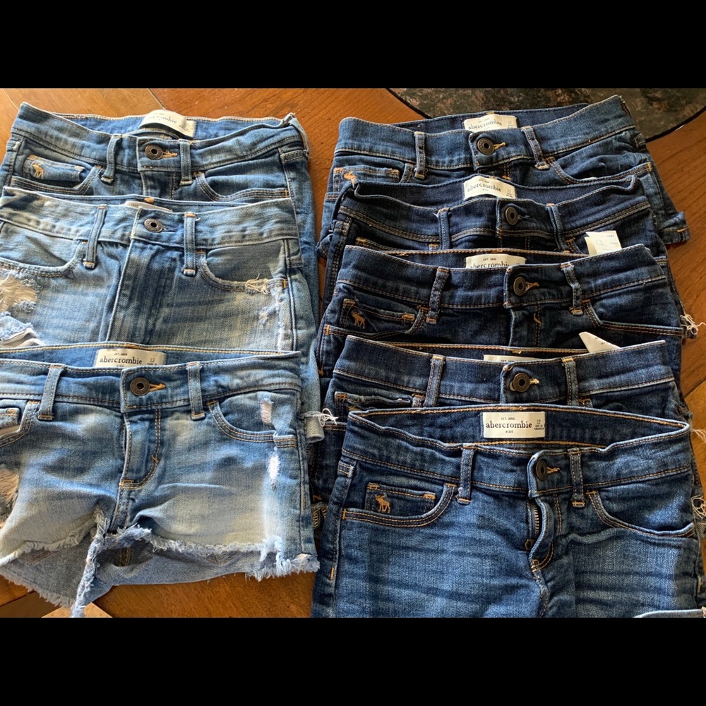 Girls Abercrombie Shorts Size 12